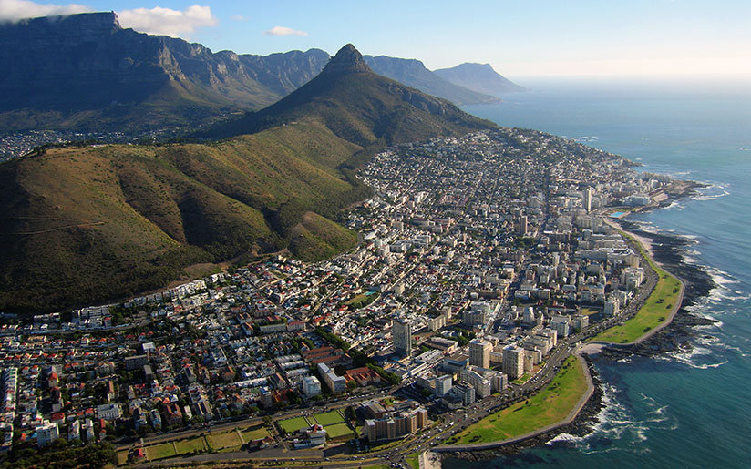 Photo of Cape Town which is one of the three capitals in South Africa