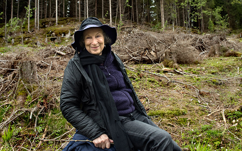 Photo of the Canadian author Margaret Atwood